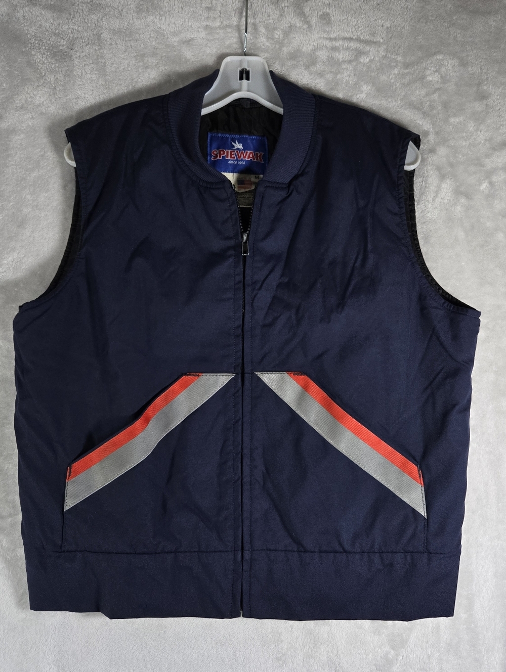 Spiewak USPS Postal Service Employee Uniform Vest Men Medium Navy Blue Insulated